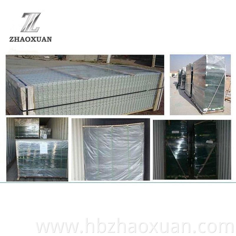 High security galvanized powder coated garden fence double wire fence cheap farm fencing panel